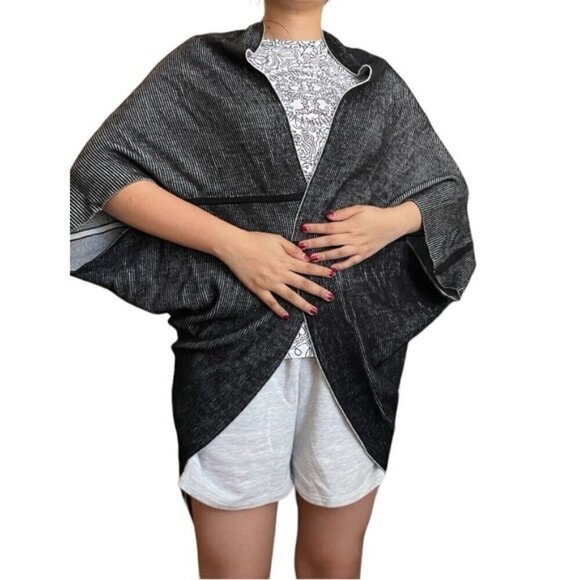 Lululemon Exaltation Wrap Black / Silver Ice One Size - Picture 6 of 8